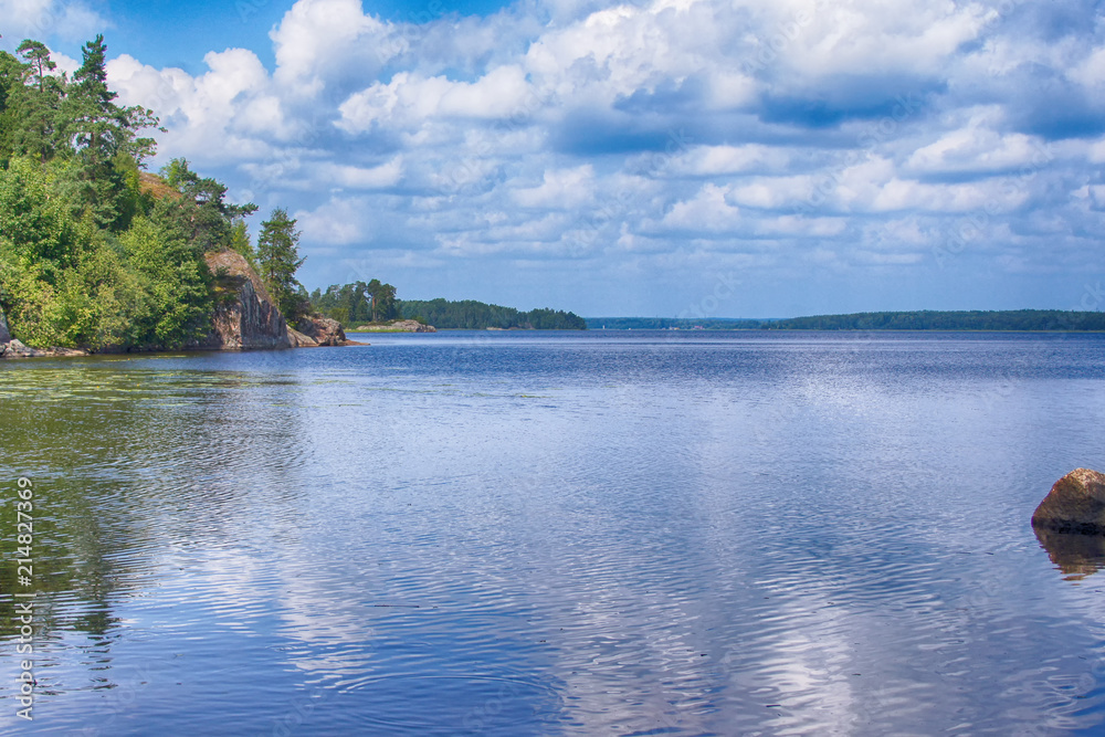 Beautiful coastal view, Gulf of Finland