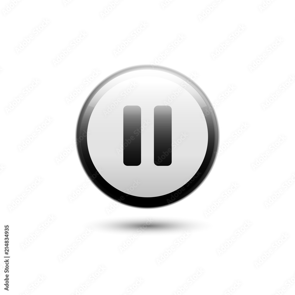 Audio, pause, player, sound, video icon Audio, pause, player, sound, video icon