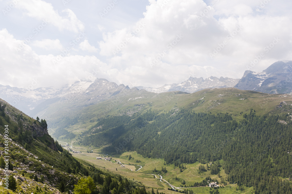 Sils, Val Fex, Fextal, Fexgletscher, Wanderweg, Marmorè, Alpen, Oberengadin, Graubünden, Sommer, Schweiz
