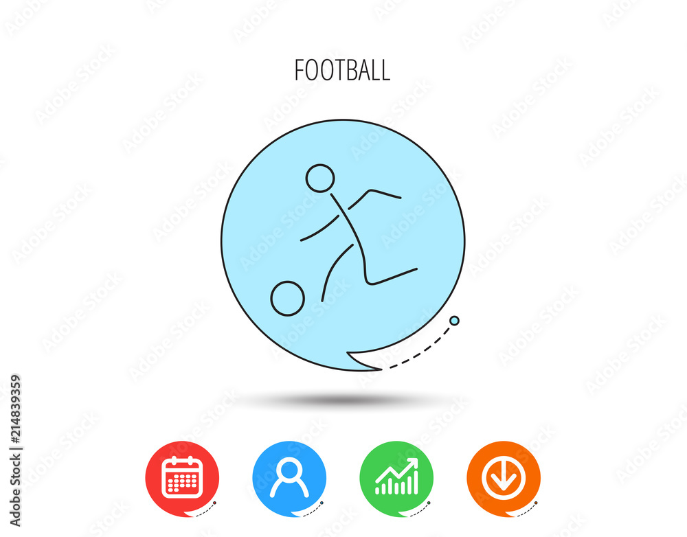 Football icon. Soccer sport sign. Football icon. Soccer sport sign.