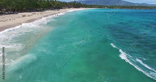 Beach Waves Aerial photo