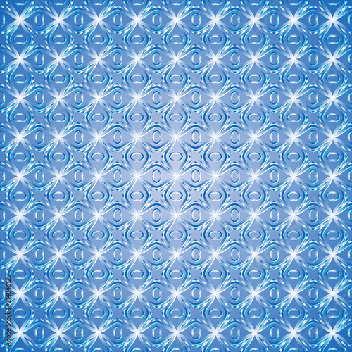 Abstract seamless glowing ornament pattern illustration