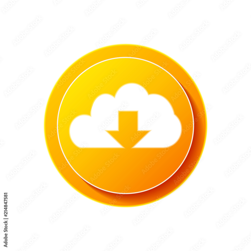Cloud download icon Cloud download icon