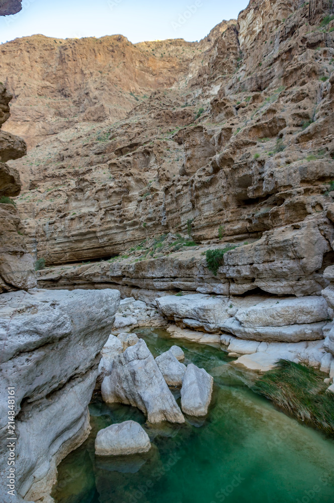Wadi Shab - Near Sur, Sultanat of Oman