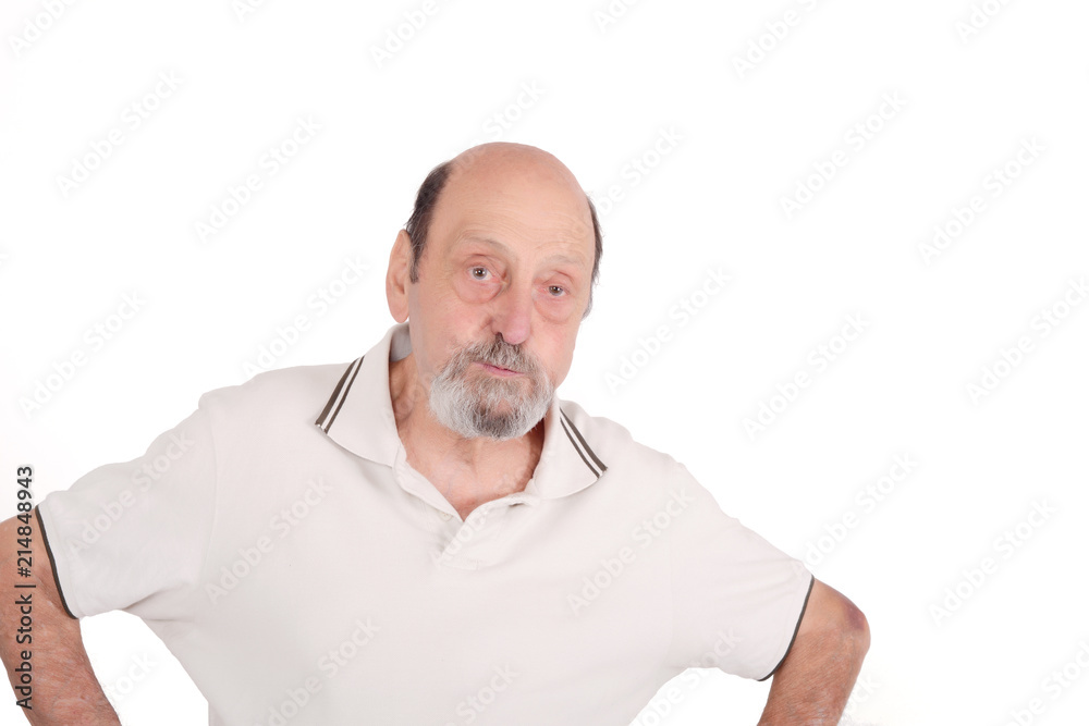 Portrait of elderly man Portrait of elderly man
