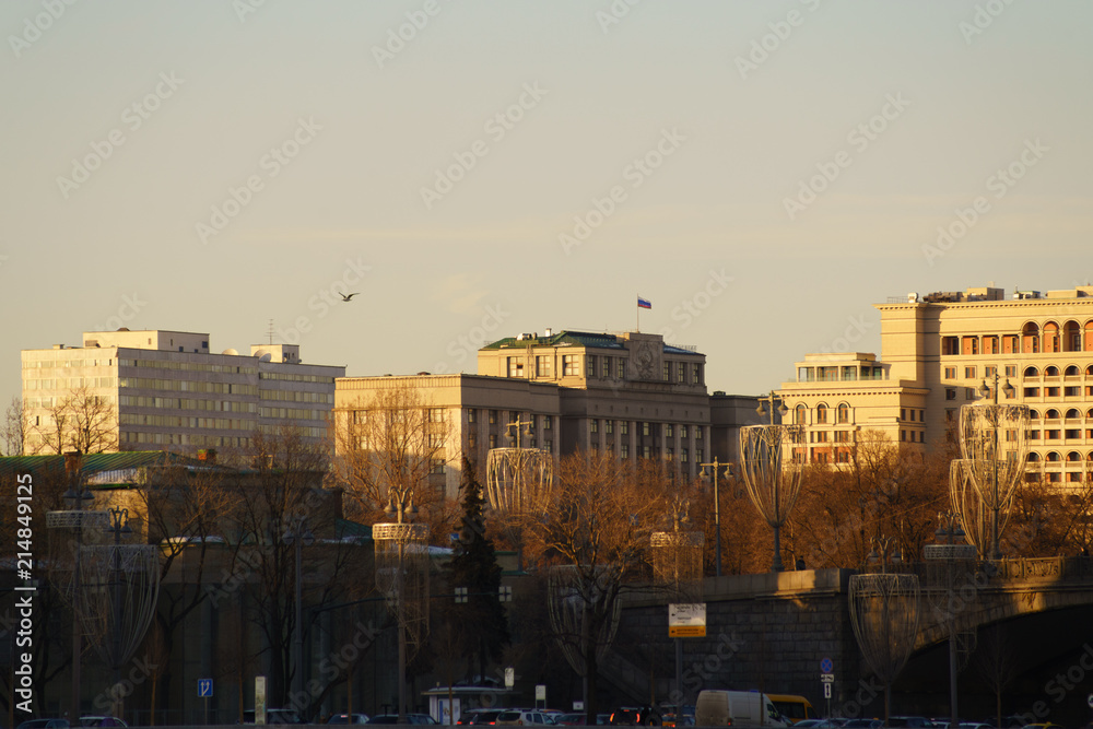 cityscape of the State Duma of the Russian Federation