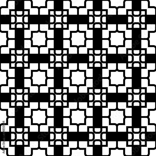 Black and white seamless pattern.