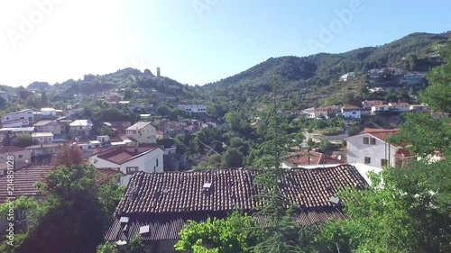 traditional village in Cyprus photo