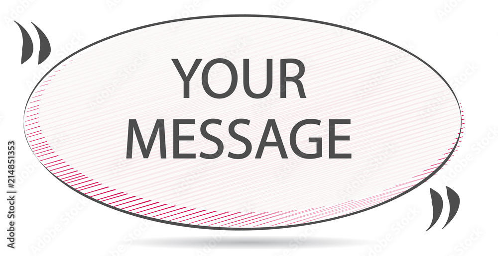 Fototapeta premium Vector quotation template in quotes. Vector banner with frame and quotes.