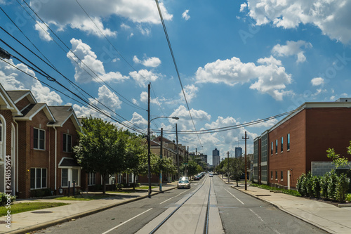city tram line in philadelphia