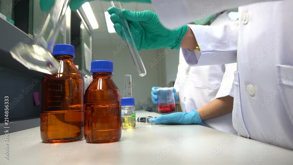 Asian scientist working in the lab,Thailand people,Experiment science and calculate the value,Researchers are research to find the results the experiment of Ophiocordyceps sinensis Asian scientist working in the lab,Thailand people,Experiment science and calculate the value,Researchers are research to find the results the experiment of Ophiocordyceps sinensis