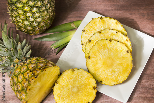 Tropical fruit pineapple from South America