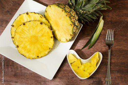 Tropical fruit pineapple from South America