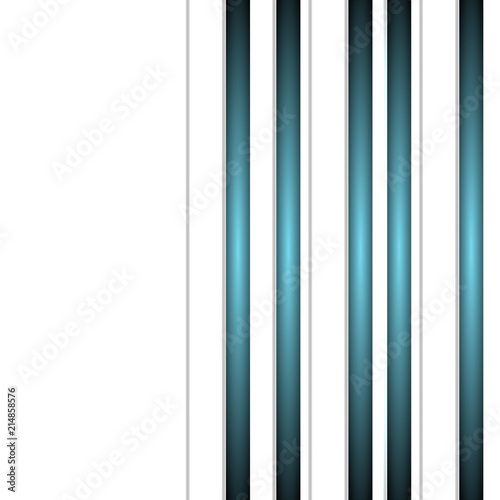 Hi-tech abstract corporate background. White and blue colors. Design template