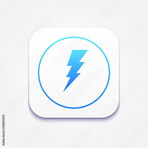 Free Download Lightning bolt icon - GFXLoad