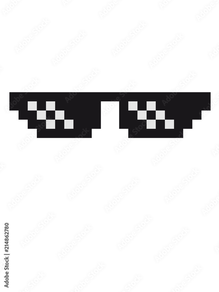 pixel sonnenbrille deal with it entspann dich ruhe bewahren komm damit klar spruch text lustig chillen cool pixel sonnenbrille deal with it entspann dich ruhe bewahren komm damit klar spruch text lustig chillen cool
