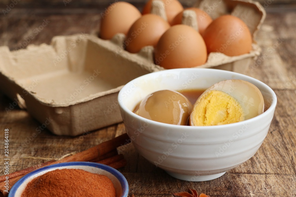 Eggs in brown sauce Eggs in brown sauce