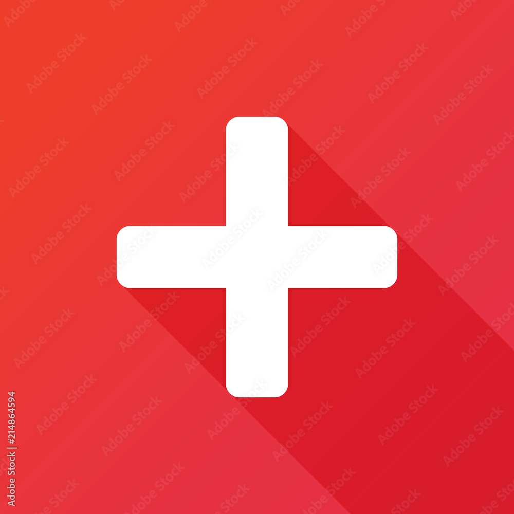 Obraz premium Add plus icon