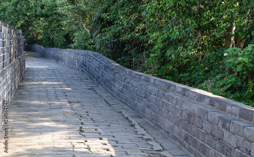 The old fortress and the at jingzhou ,Hubei photo