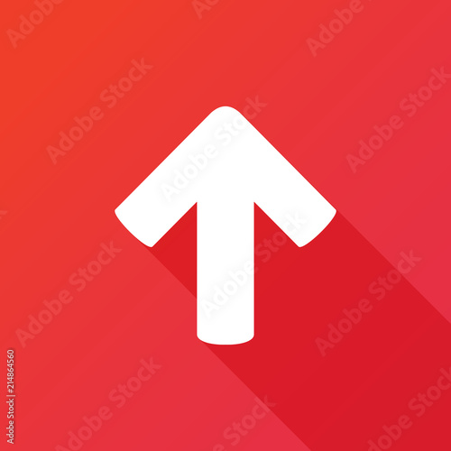 Free Download Direction arrow up icon isolated - GFXLoad