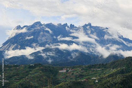 Amazing Mount Kinabalu of Sabah, Borneo / Majestic view of Mount Kinabalu