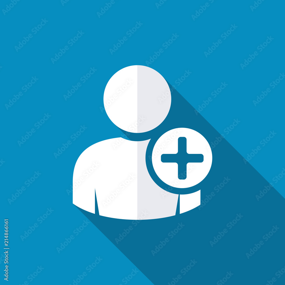 User profile sign web icon with plus glyph. illustration design element User profile sign web icon with plus glyph. illustration design element
