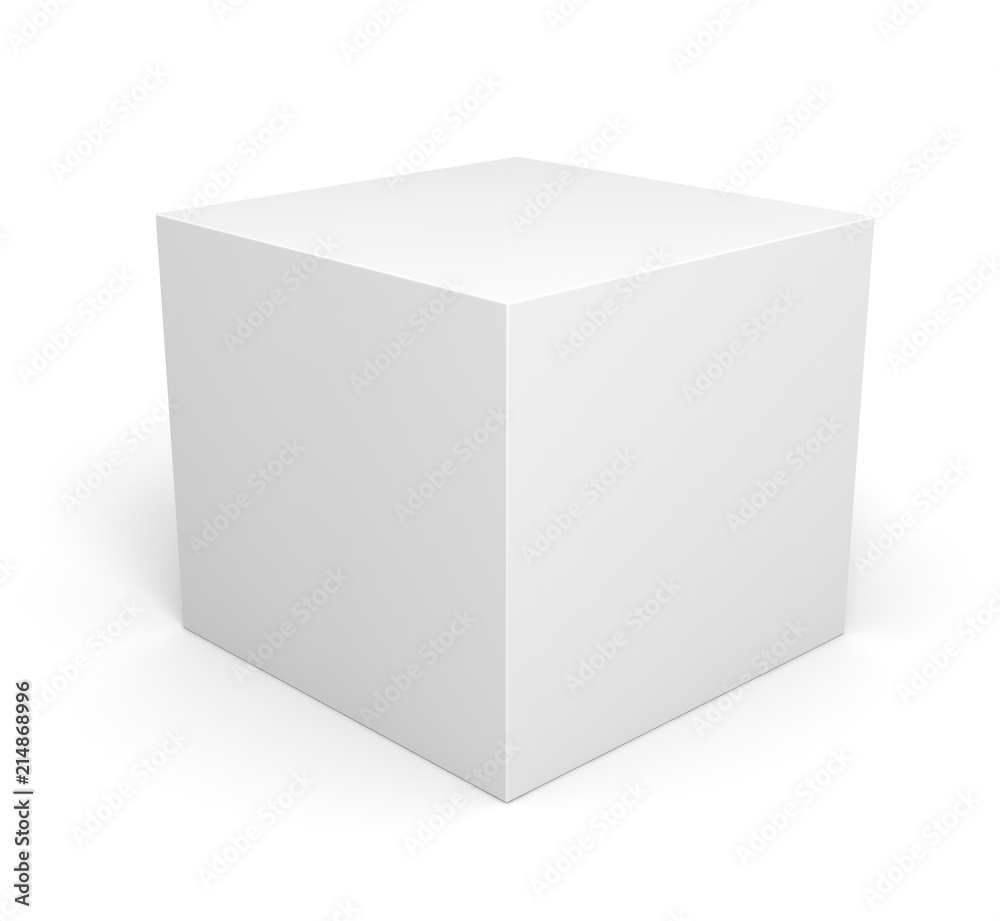 white product box concept illustration white product box concept illustration