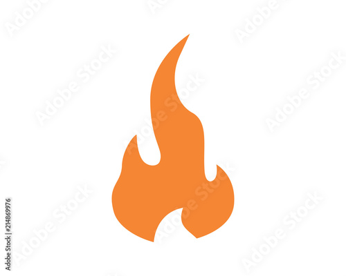 burning fire flame flare bonfire heat image vector icon logo symbol