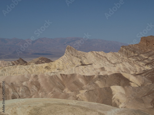 Extensive sand dunes in Death Valley National Park  North America