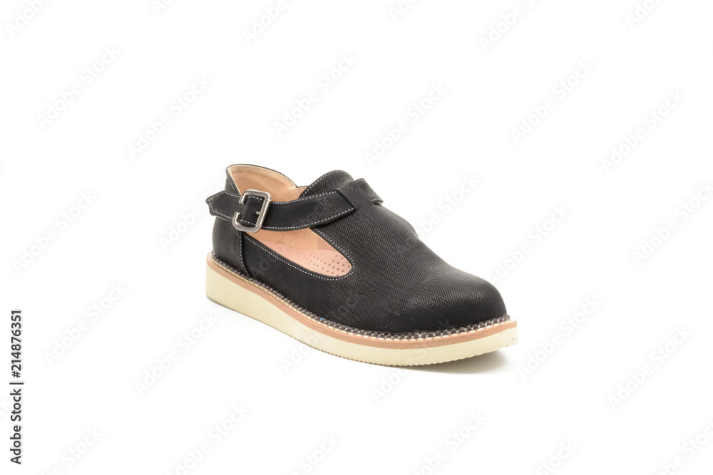Naklejka premium Woman shoes casual sport 