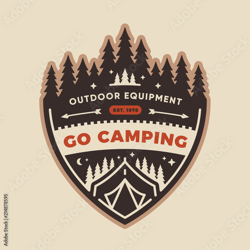 Camp badge