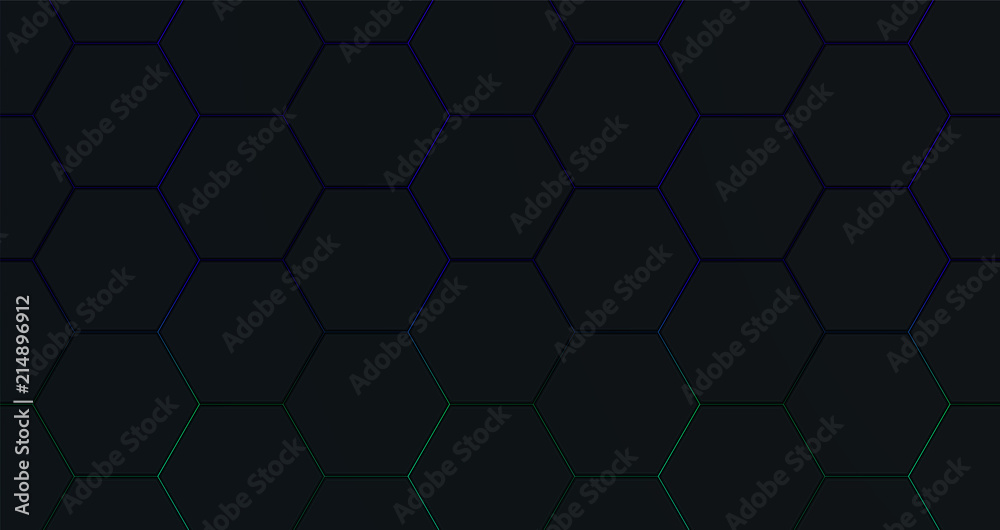 Abstract technological background from honeycombs Abstract technological background from honeycombs