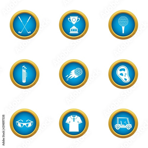Lark icons set. Flat set of 9 lark vector icons for web isolated on white background
