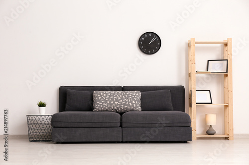 Interior of living room wit...
