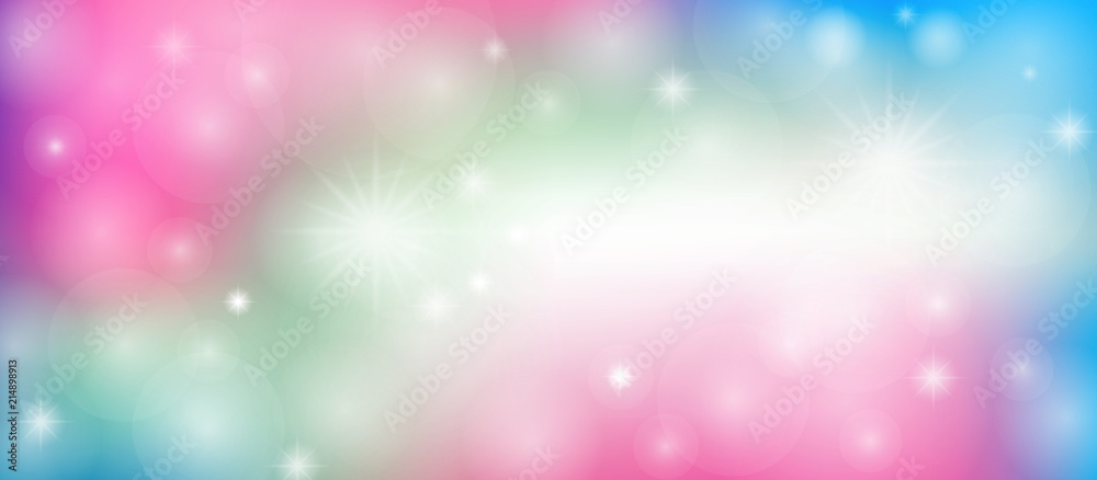 Sfondo effetto fantasia con punti luce e brillantini