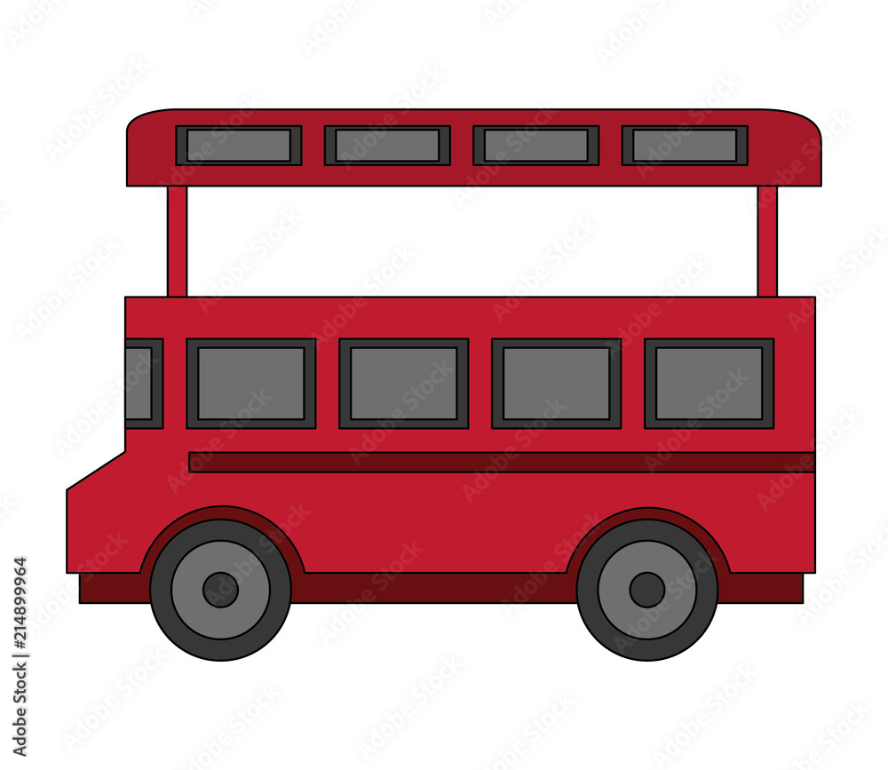 bus transport great britain landmark icon