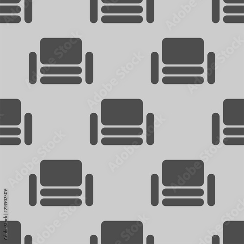 armchair icon illustration