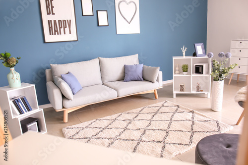 Modern interior of living r...