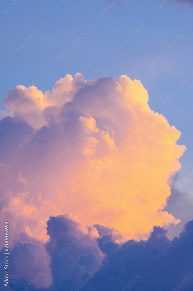 blue sky have cloud in winter season ,thai land ,have feeling happy blue sky have cloud in winter season ,thai land ,have feeling happy