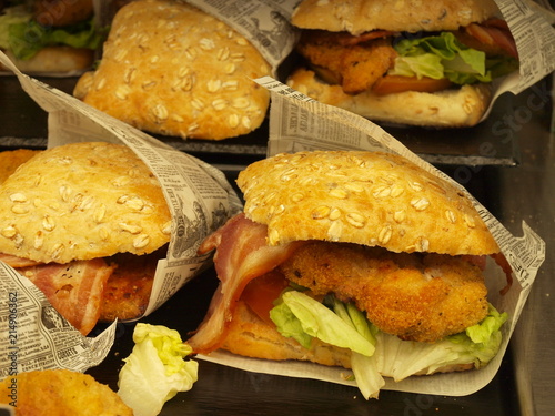 Sandwich de pollo