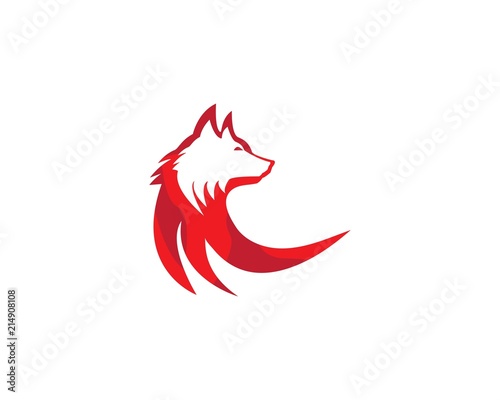 Wolf Logo Template