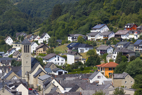 View of Rieden in Eifel region, North Rhine Westfalia, Germany