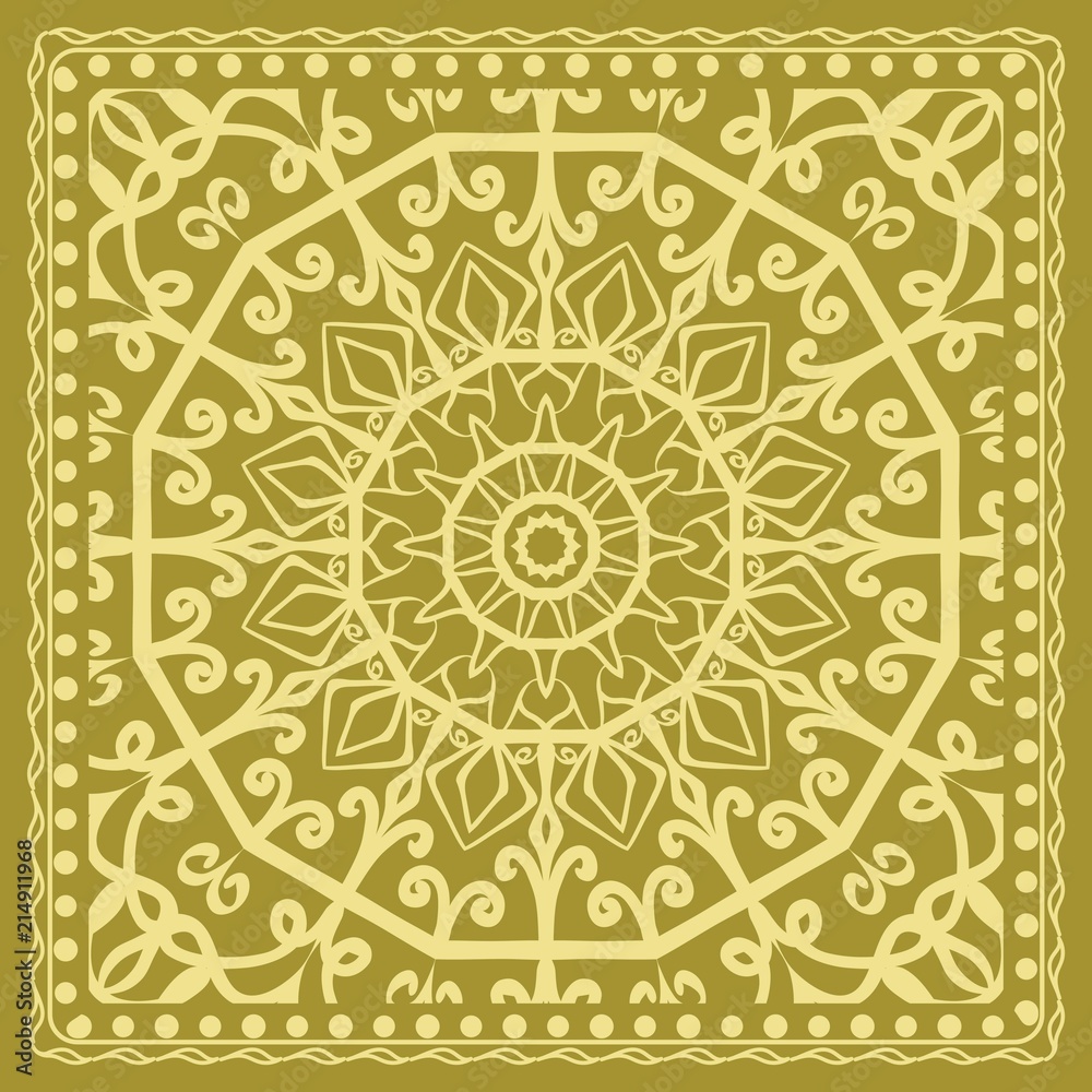 Abstract floral pattern. geometry, mandala design. vector . for invitation, bridal, wedding, wallpaper Abstract floral pattern. geometry, mandala design. vector . for invitation, bridal, wedding, wallpaper