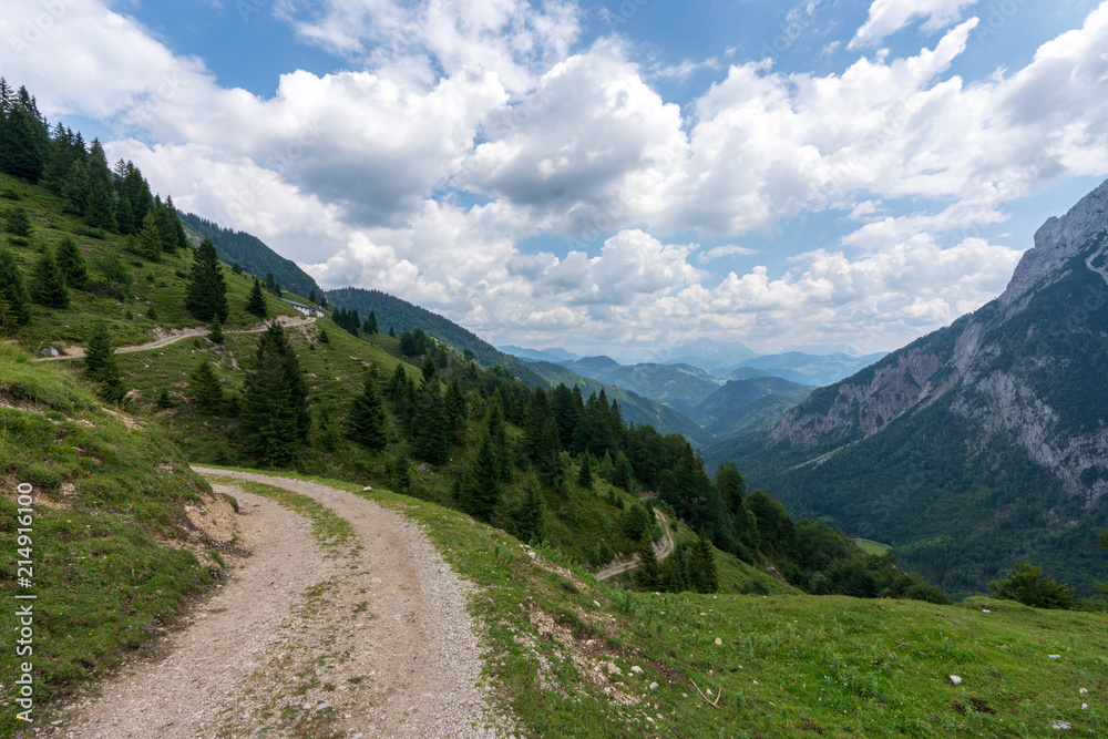 Kaiserbachtal Weg zum Stripsenjochhaus Kaiserbachtal Weg zum Stripsenjochhaus