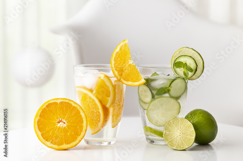 Icy infused waters