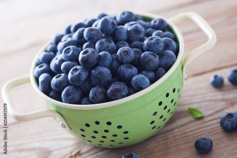 bowl full of blueberries bowl full of blueberries