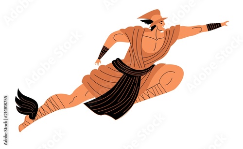 black and orange hermes god 