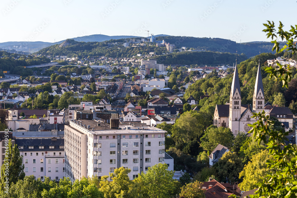 siegen town germany in the summer