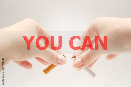 No smoking. You can
