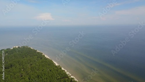 Wallpaper Mural Aerial view of cape Kolka, Baltic sea, Latvia Torontodigital.ca